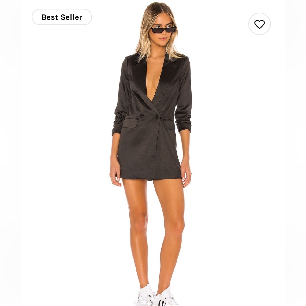 superdown Miley Oversized Blazer in Black | REVOLVE
